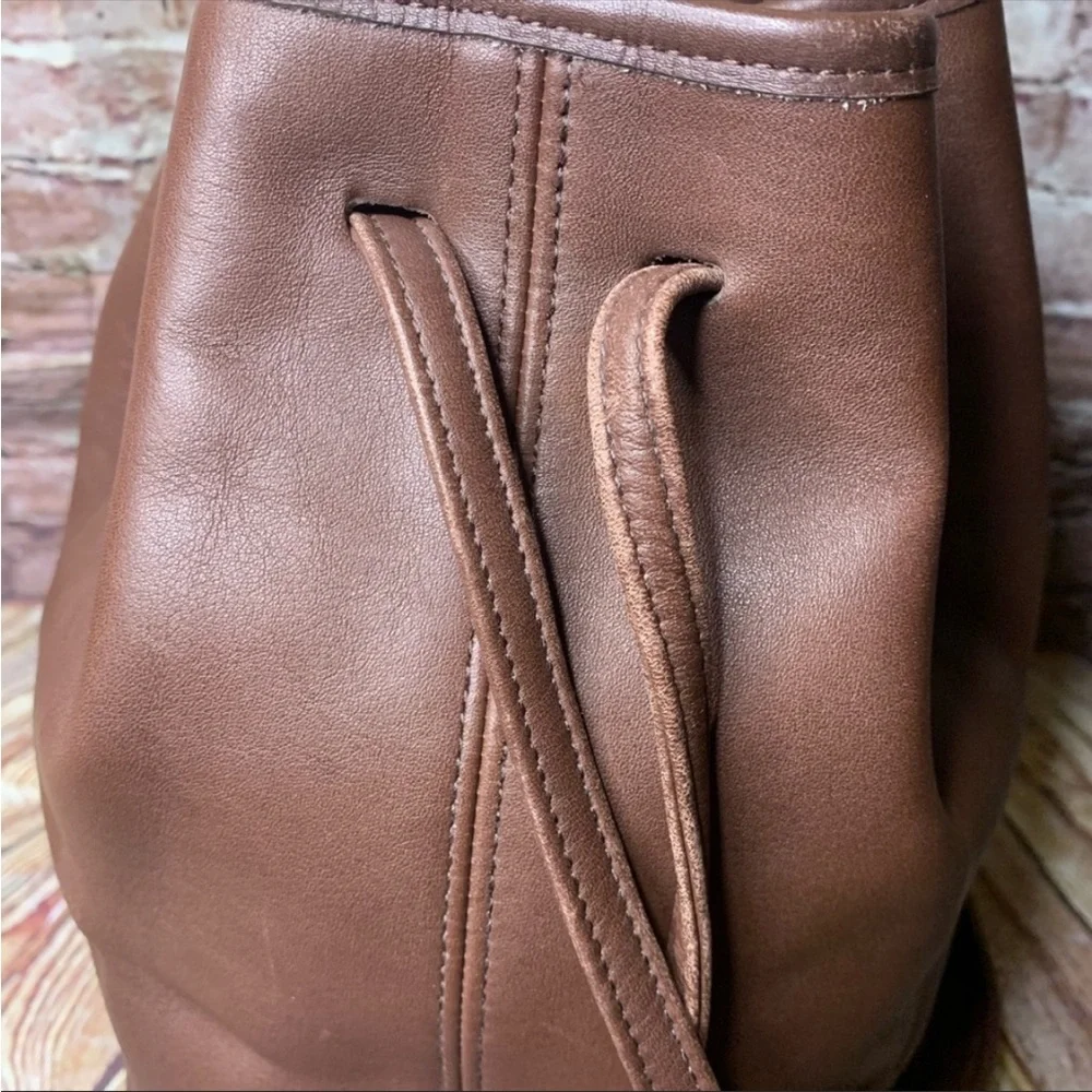 COACH LEGACY CHOCOLATE BROWN BAG
